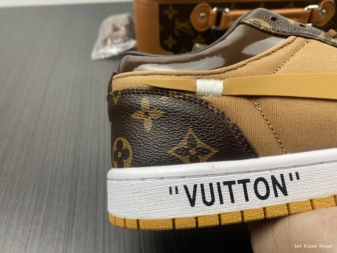 1st Kicks Shoes 1 Jordan OW LOW Air AJ1 x Off-Louis 0814